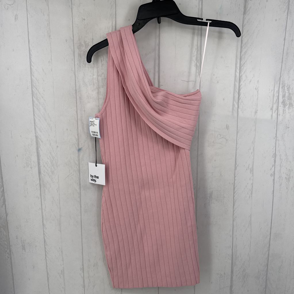S ribbed off the shoulder dress