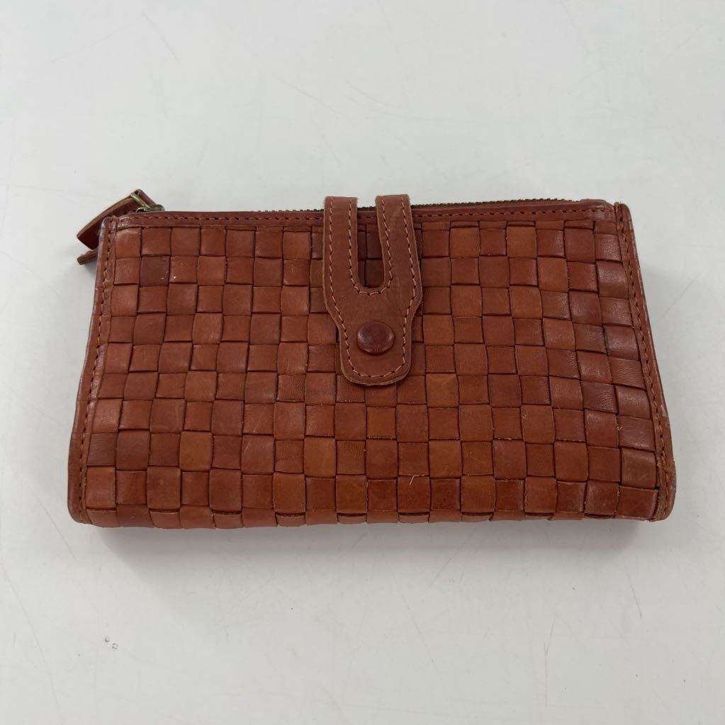 woven b-'fold wallet
