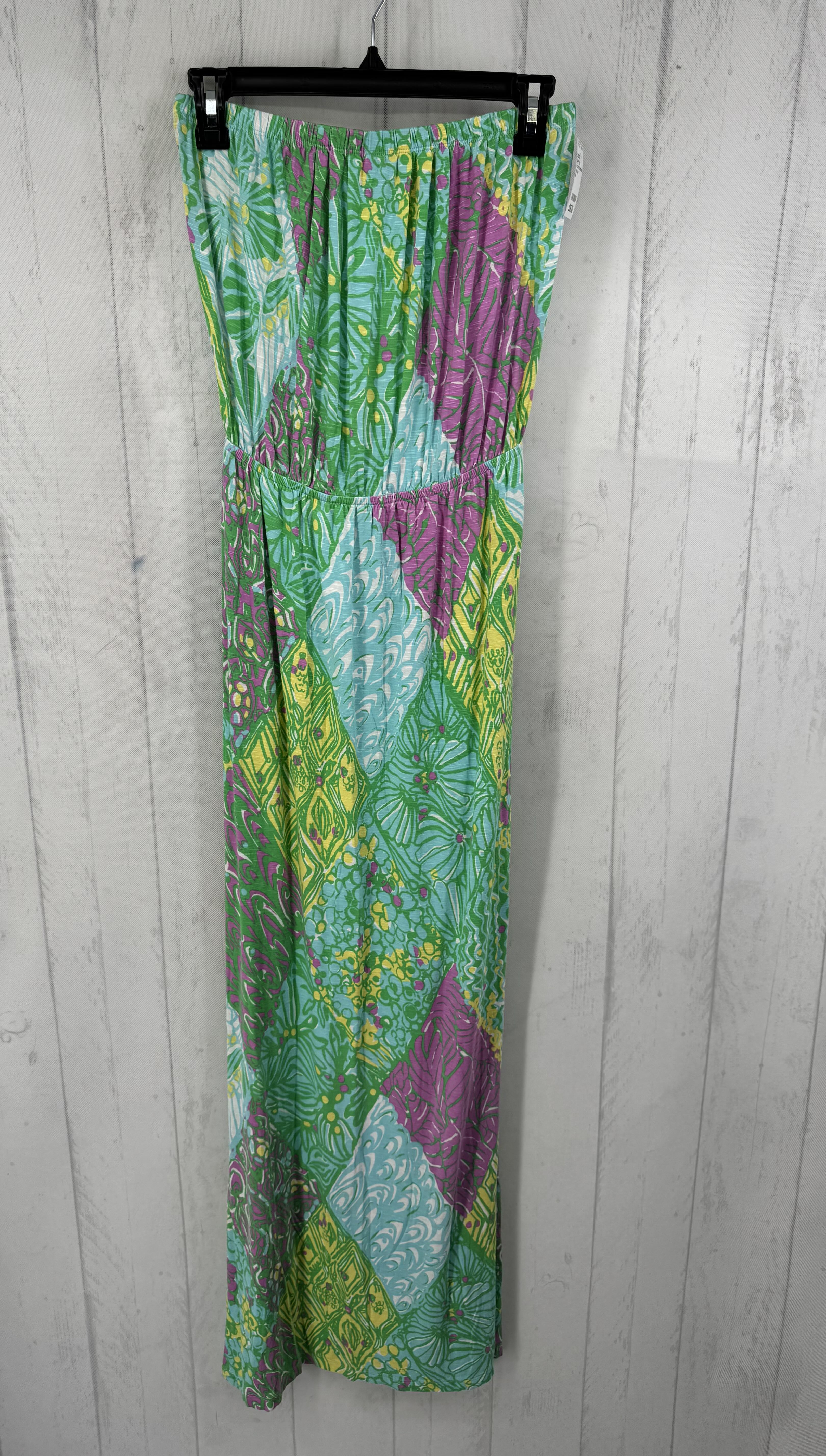 M colorful bandeau dress