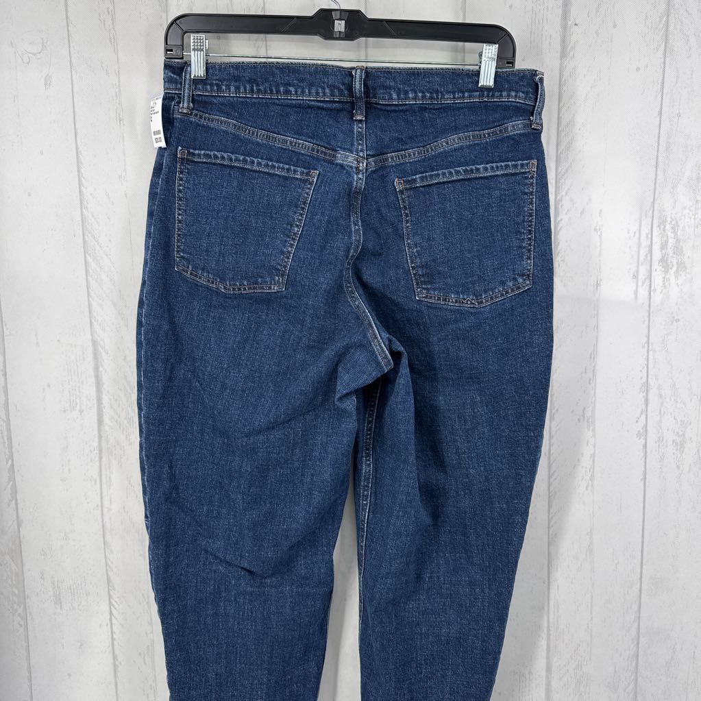 16p hi-rise barrel leg jean