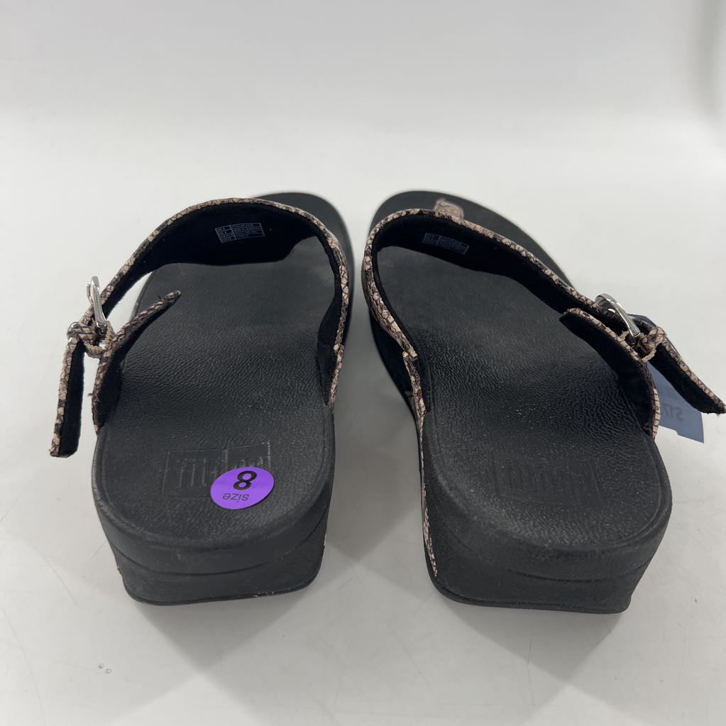 8 python wedge heel sandal