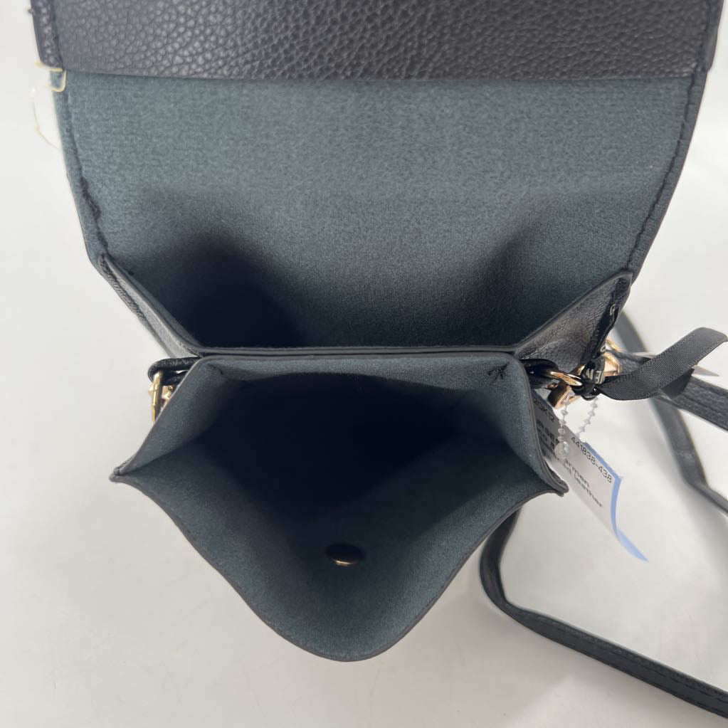 embelished leather slim crossbody