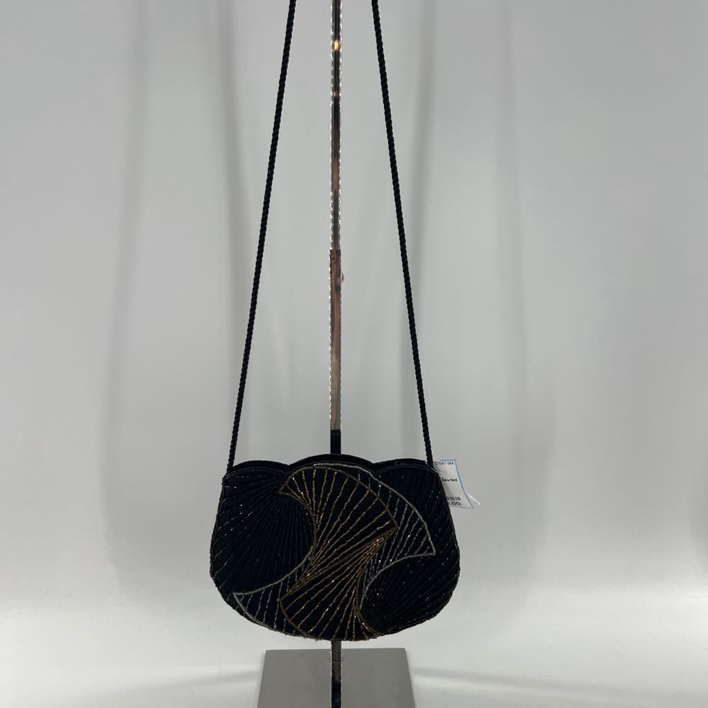 embellished beaded evening bag