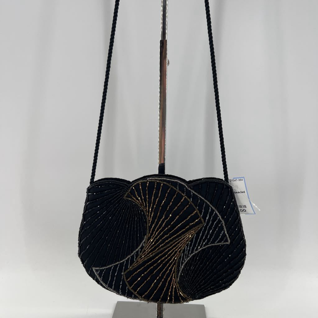 embellished beaded evening bag