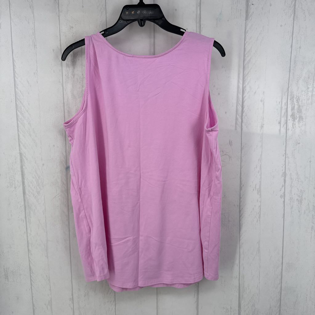 L scoop neck tank