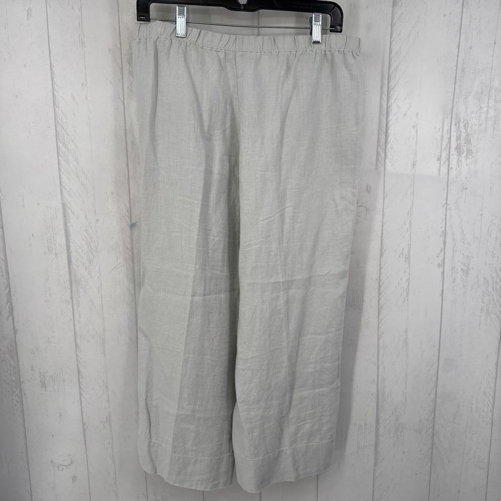 M wide leg pull-on crop pant