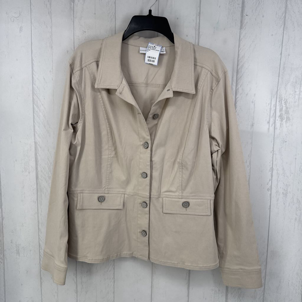 XL l/s button jacket