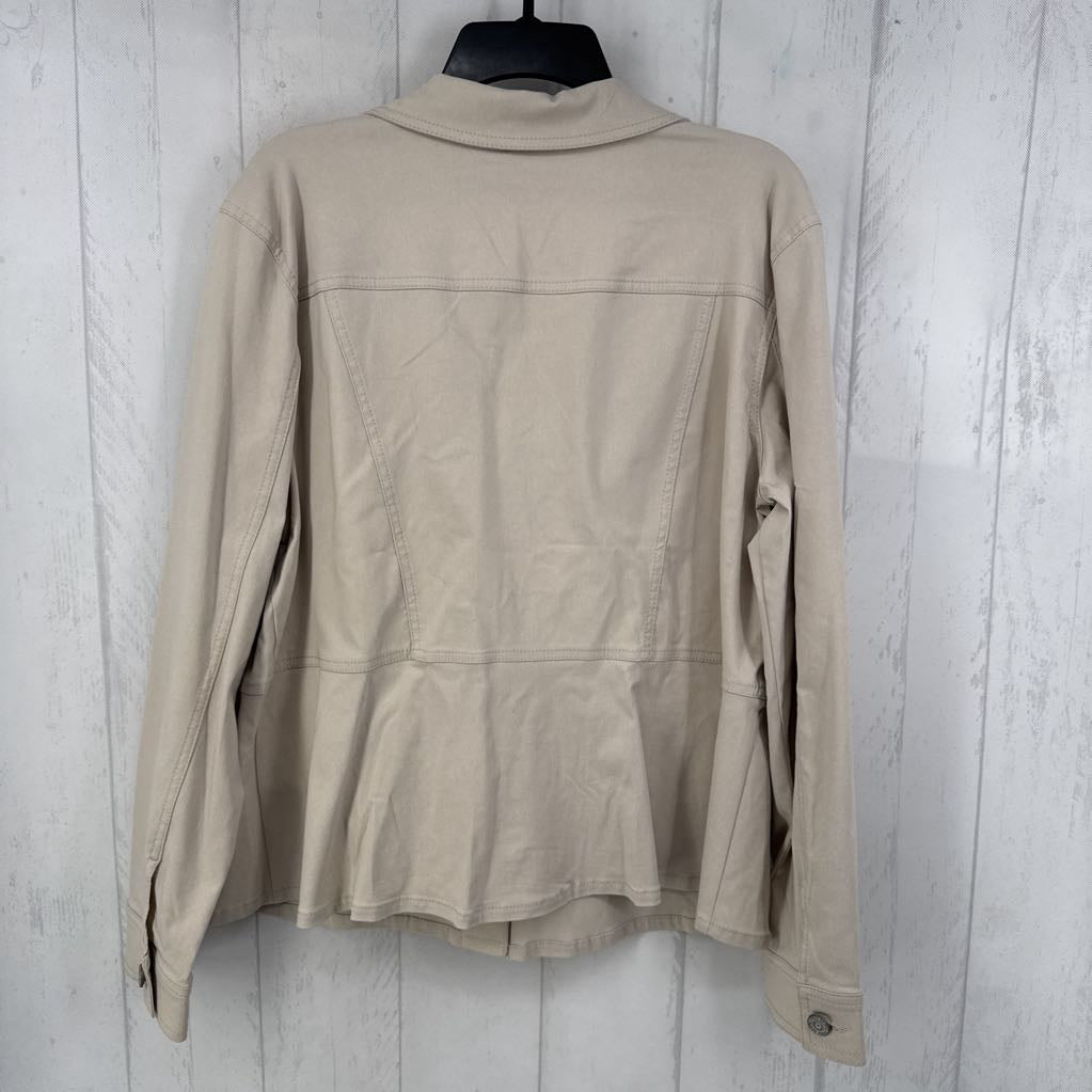 XL l/s button jacket