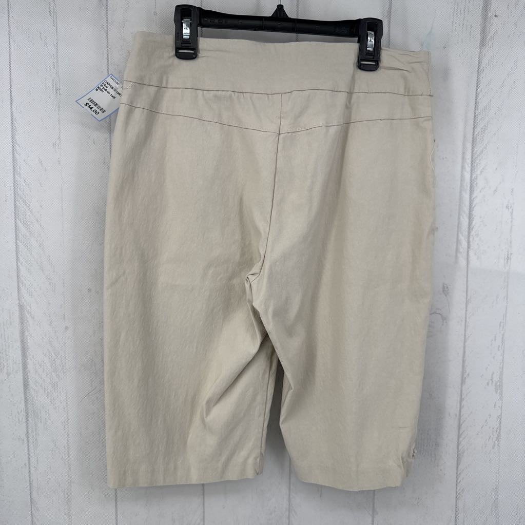 10 pull-on twill bermuda shorts
