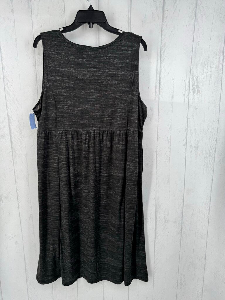 XL half button slvls dress