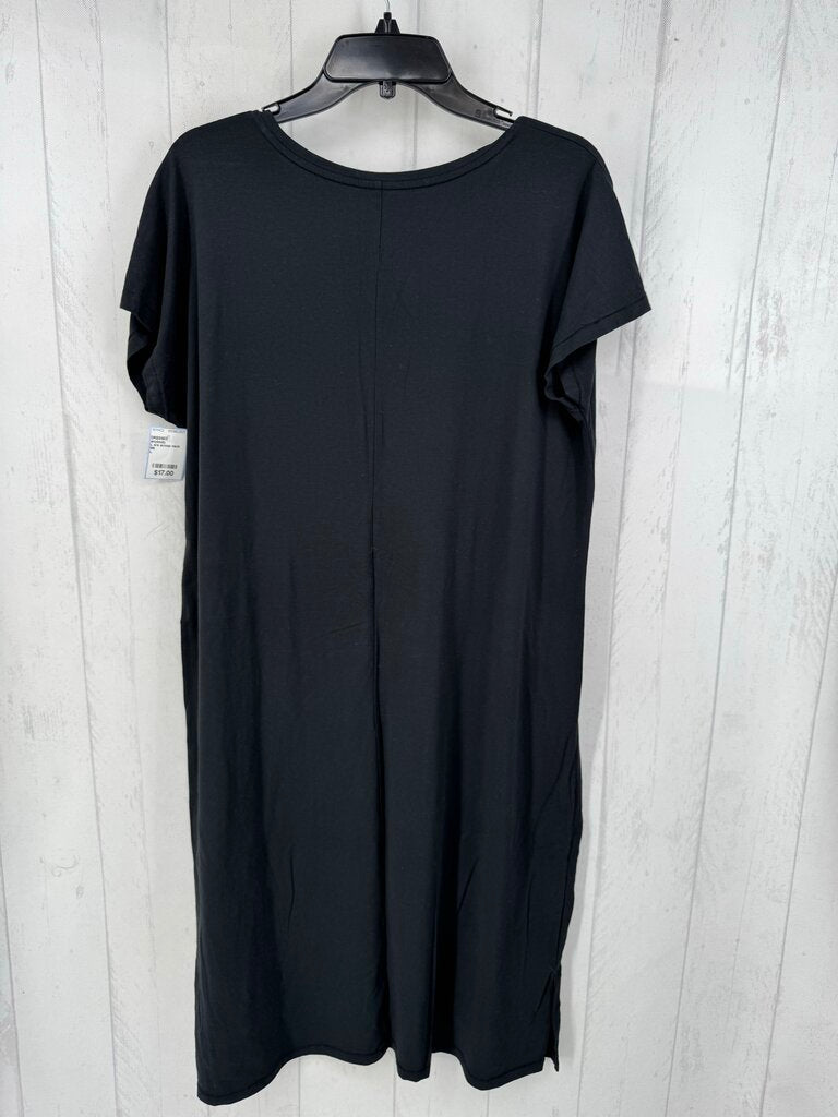 L s/s scoop neck dress