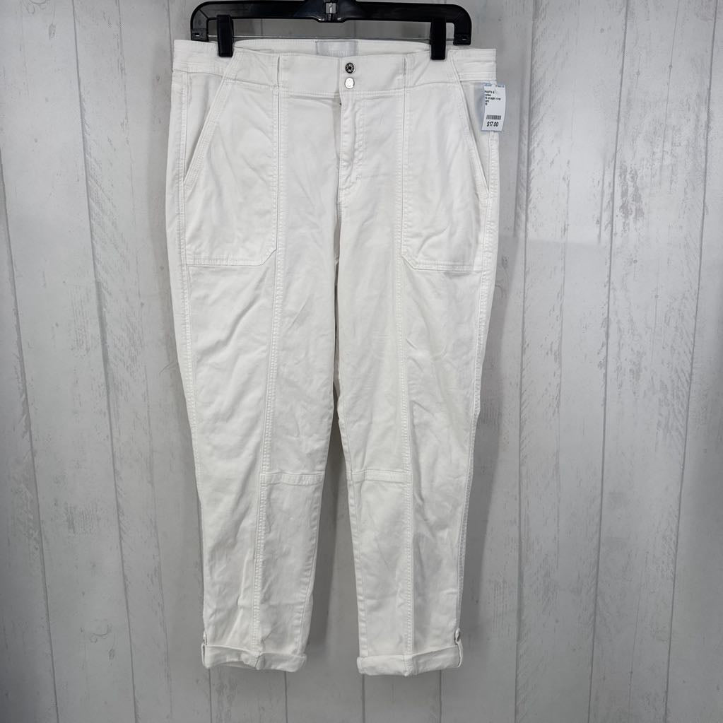 10 straight crop pants