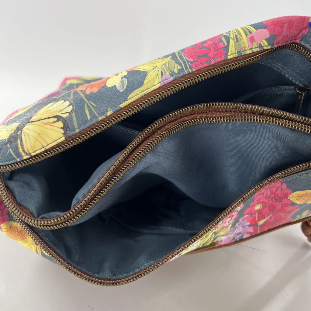 flo print crossbody