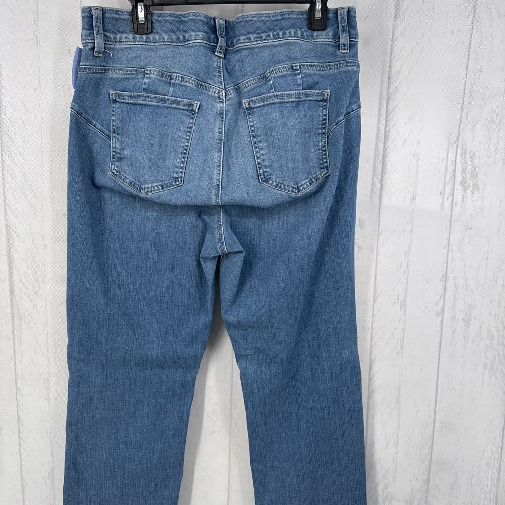 12 straight leg jean