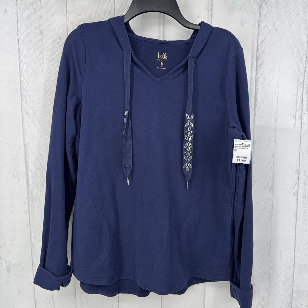 M embelished l/s pullover