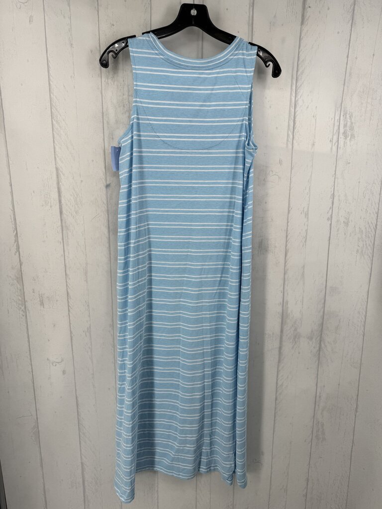 S striped slvls dress