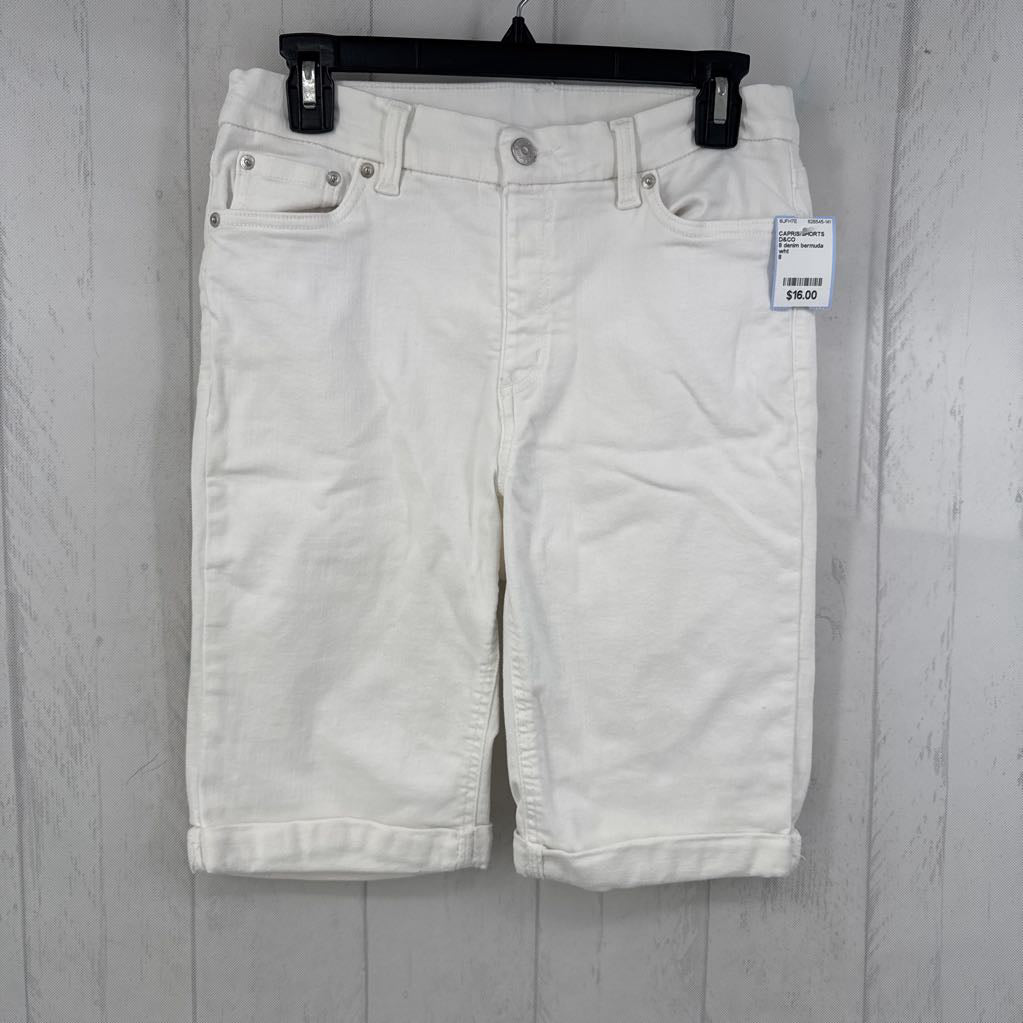 8 denim bermuda shorts
