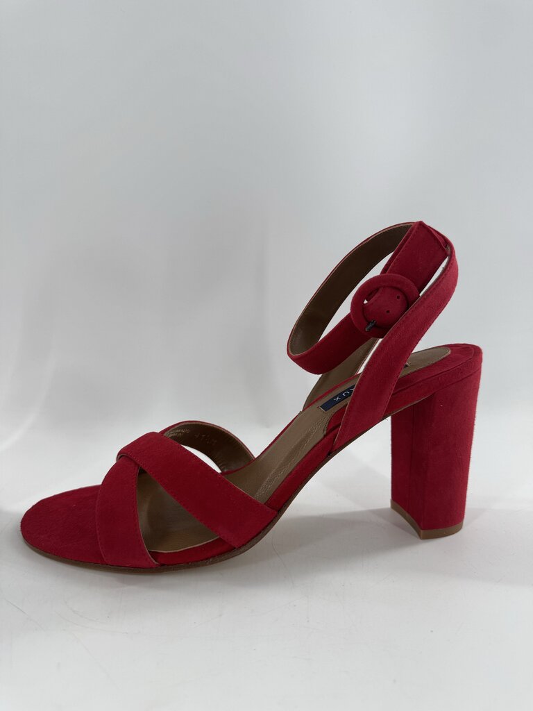 10/10.5 ankle strap open toe heel sandals