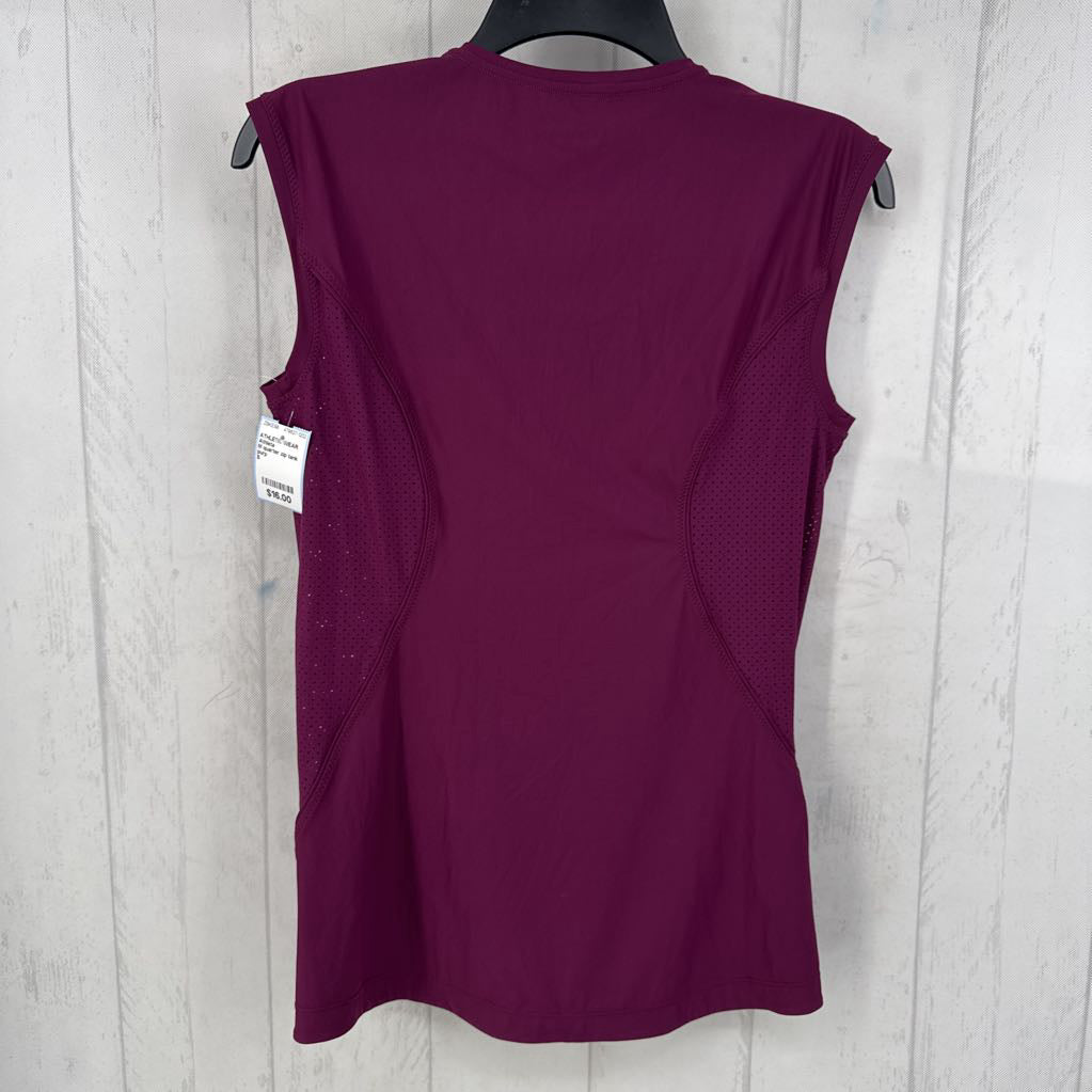 M quarter zip tank