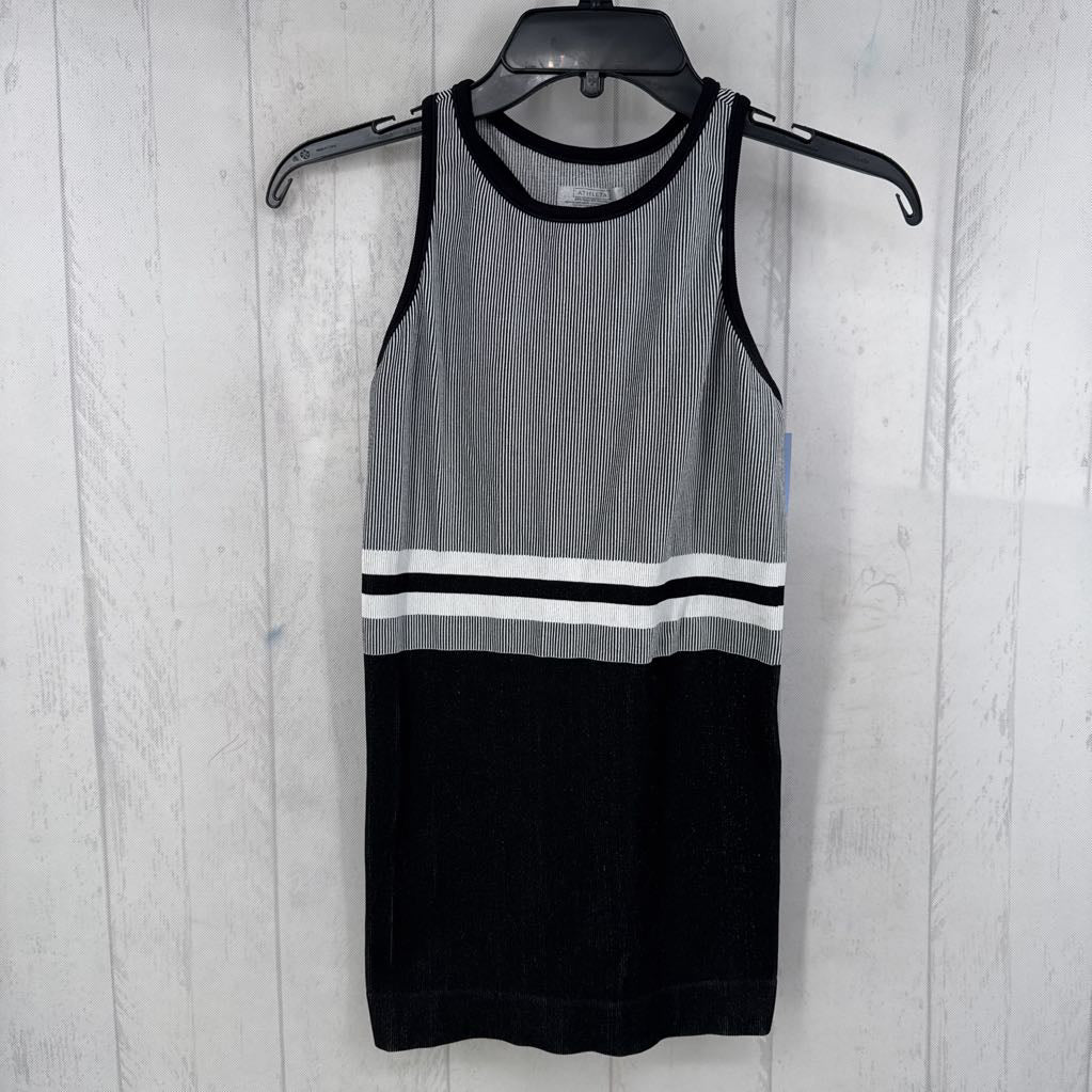M striped ribbed tank