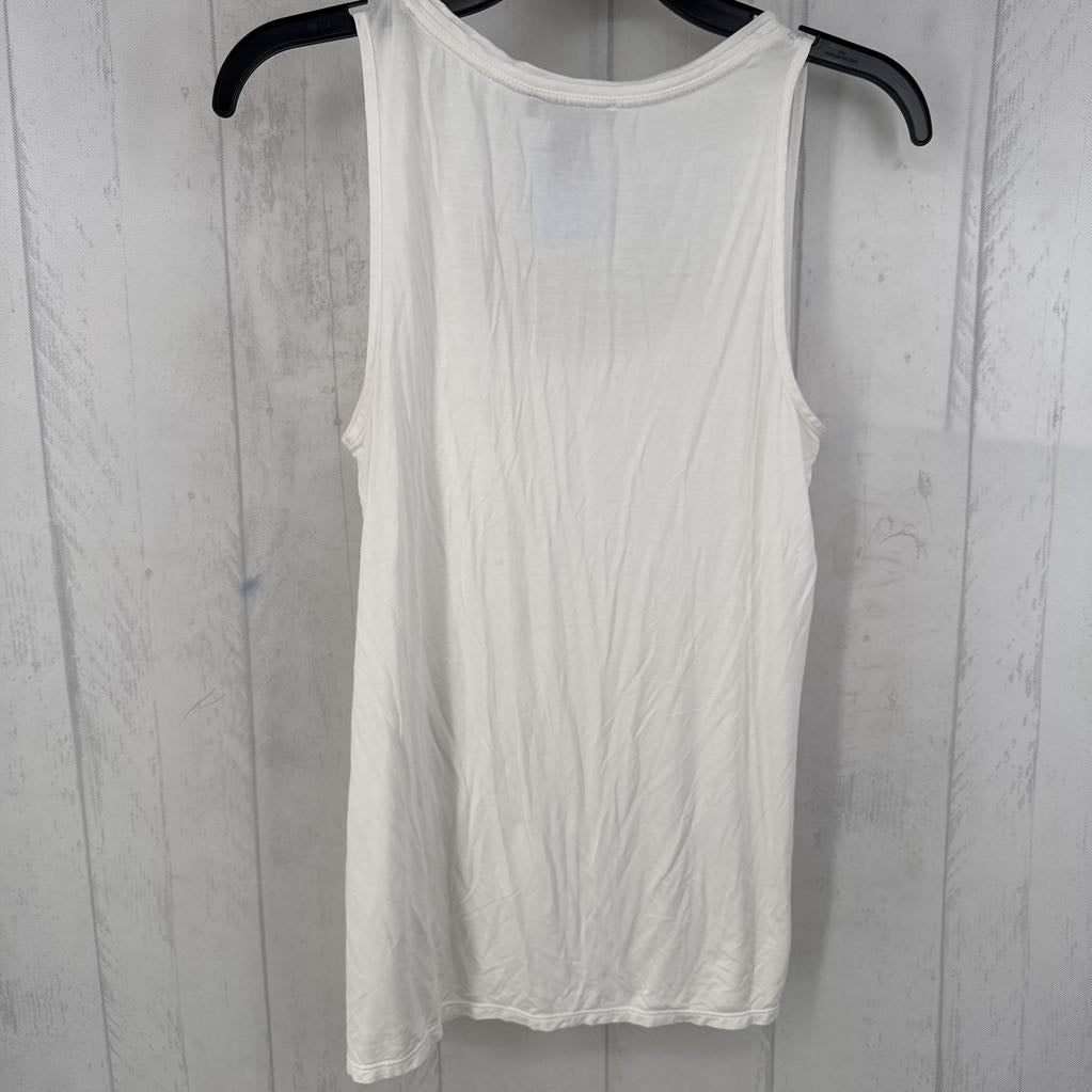 XS scoop neck flowy tank