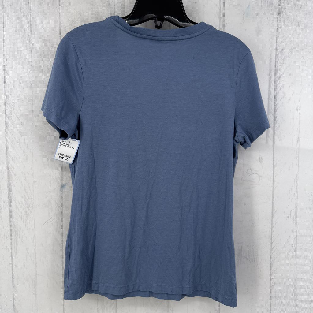 S scoop neck s/s tee