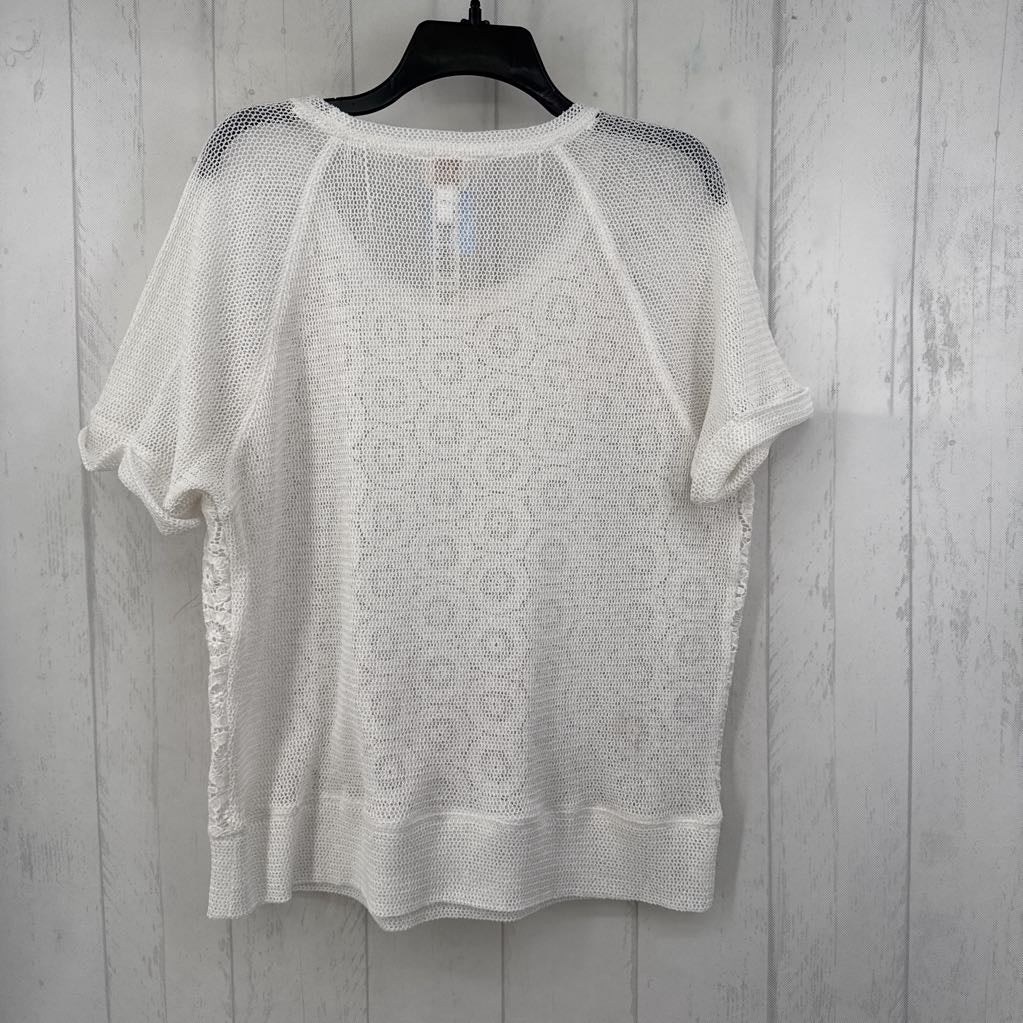 XL crochet s/s top