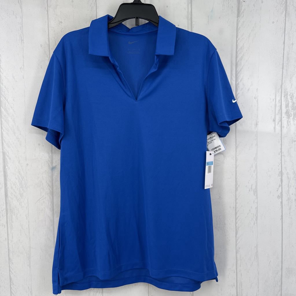M split neck s/s polo