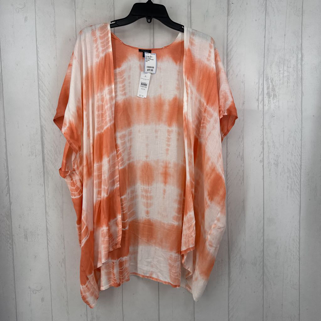 R30 O/S tie-dye ruana