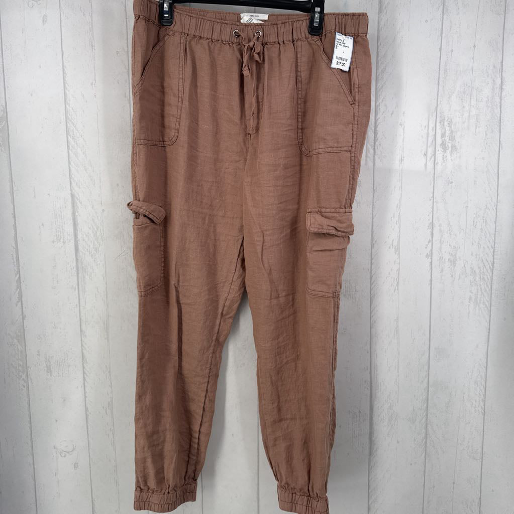 XL linen joggers