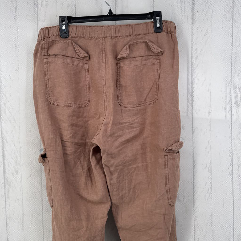 XL linen joggers