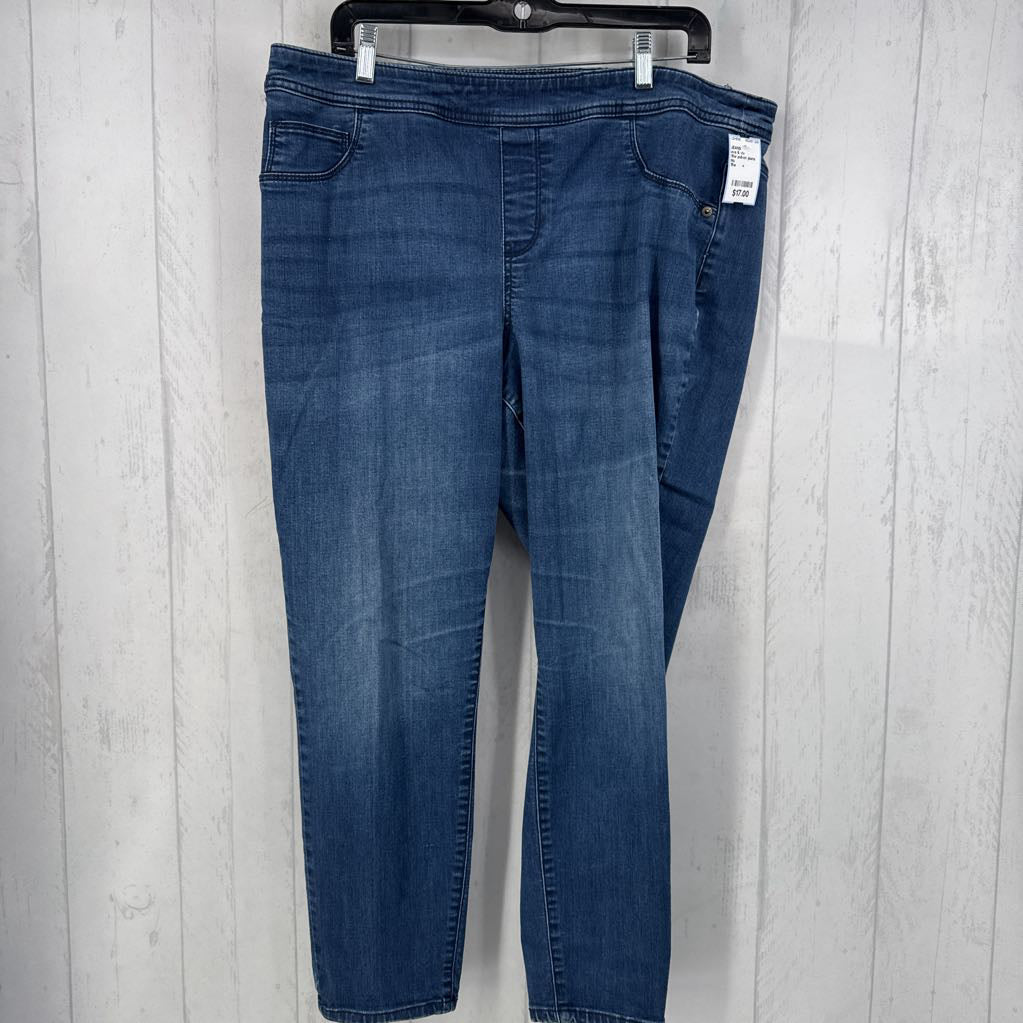 18w pull-on jeans