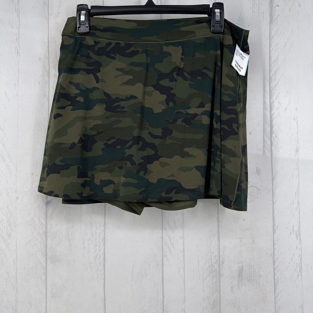Camo Print Mini Skort