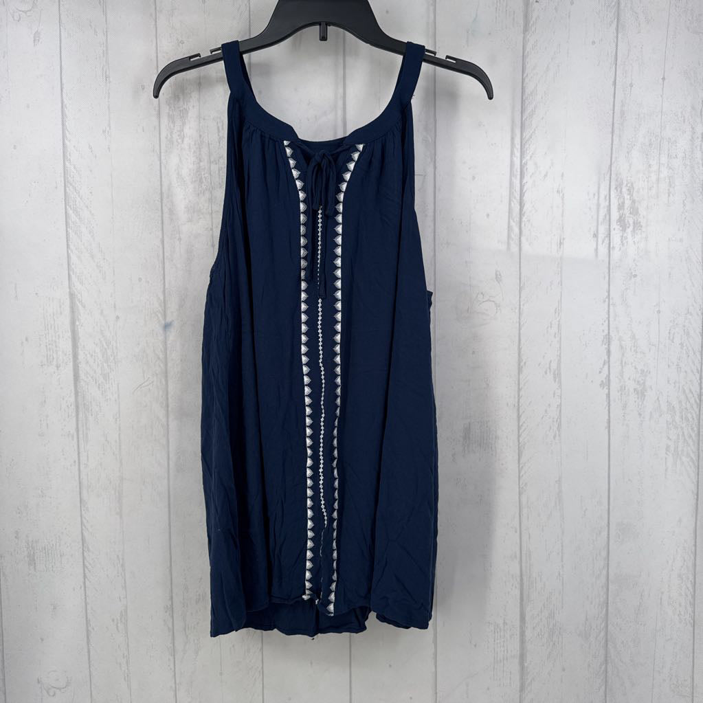 Boho Tie-Front Neckline Tank