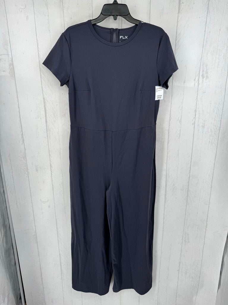 S/s Jumpsuit w/ Pockets