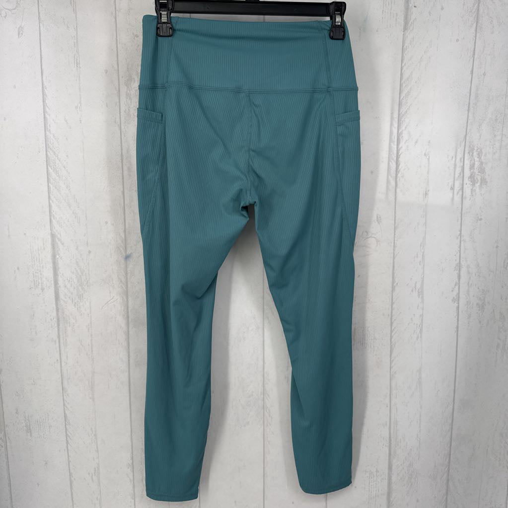 Double Knit Ribbed Pocket Leggings