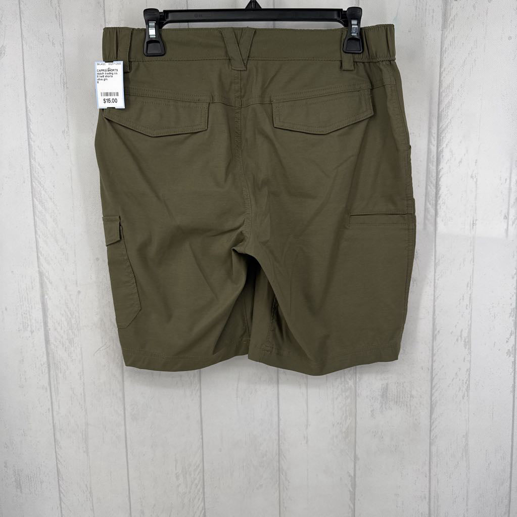 8 twill shorts