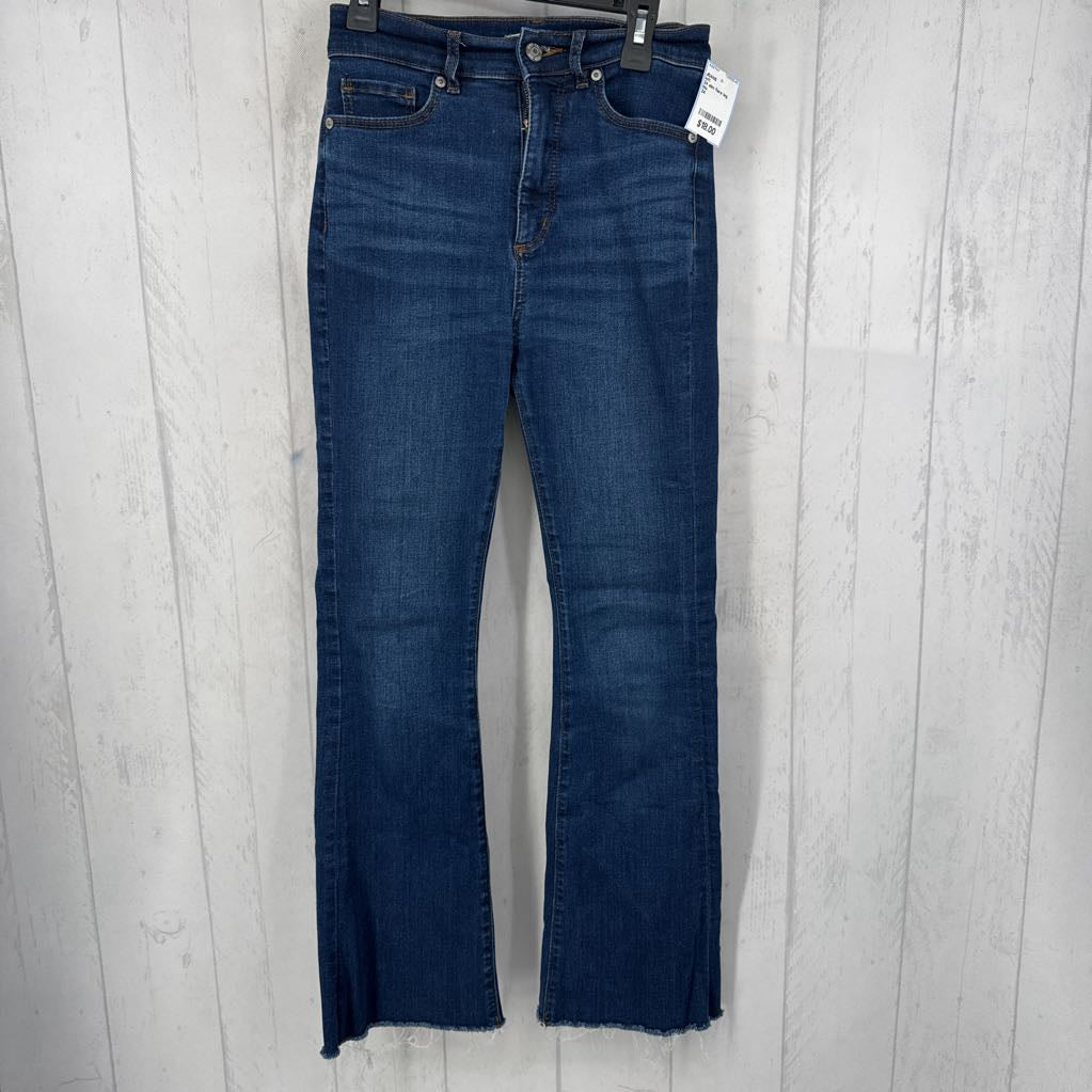 24 slim flare leg jean