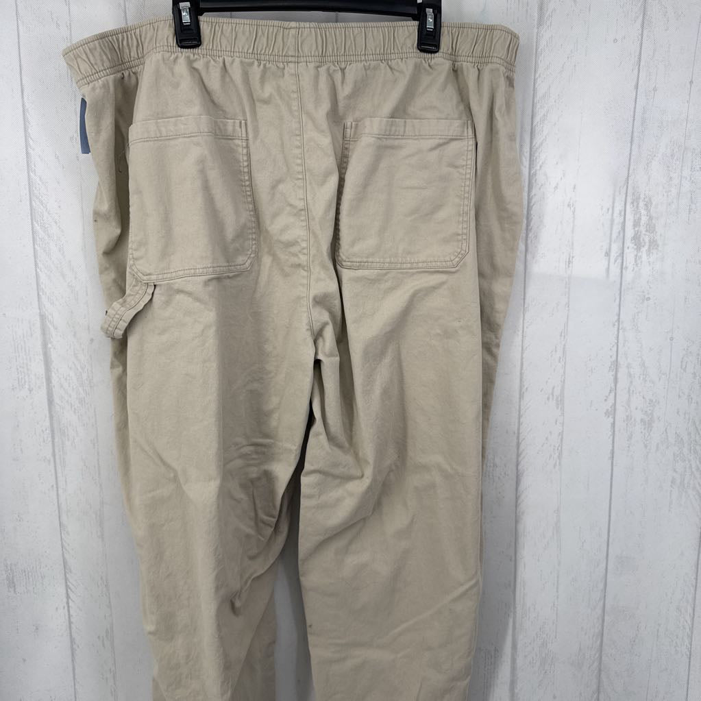 XXL pull-on cargo pocket pant