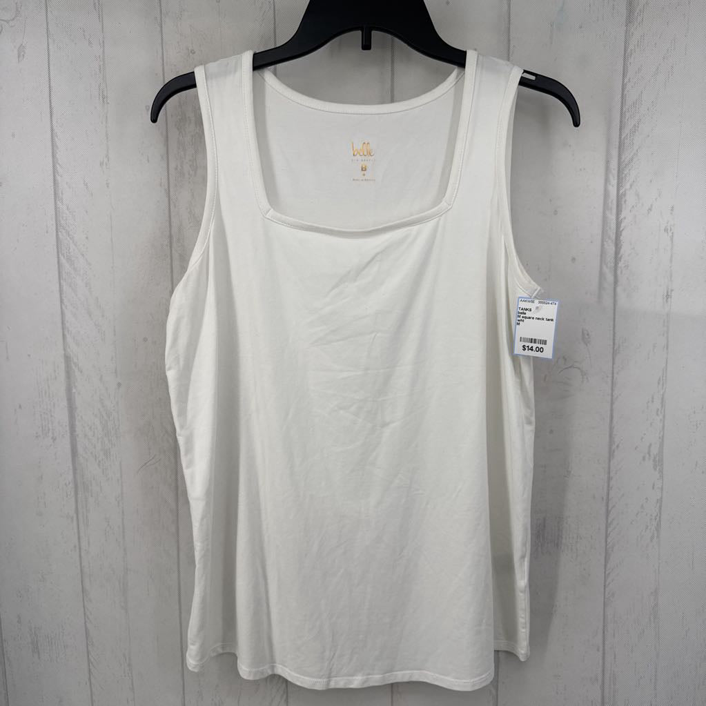 M square neck tank