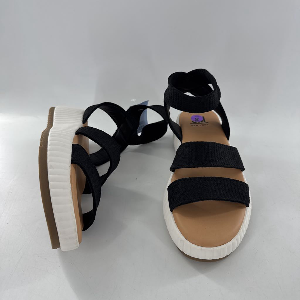 8 ankle strap platform sandal