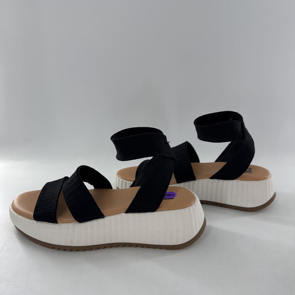 8 ankle strap platform sandal