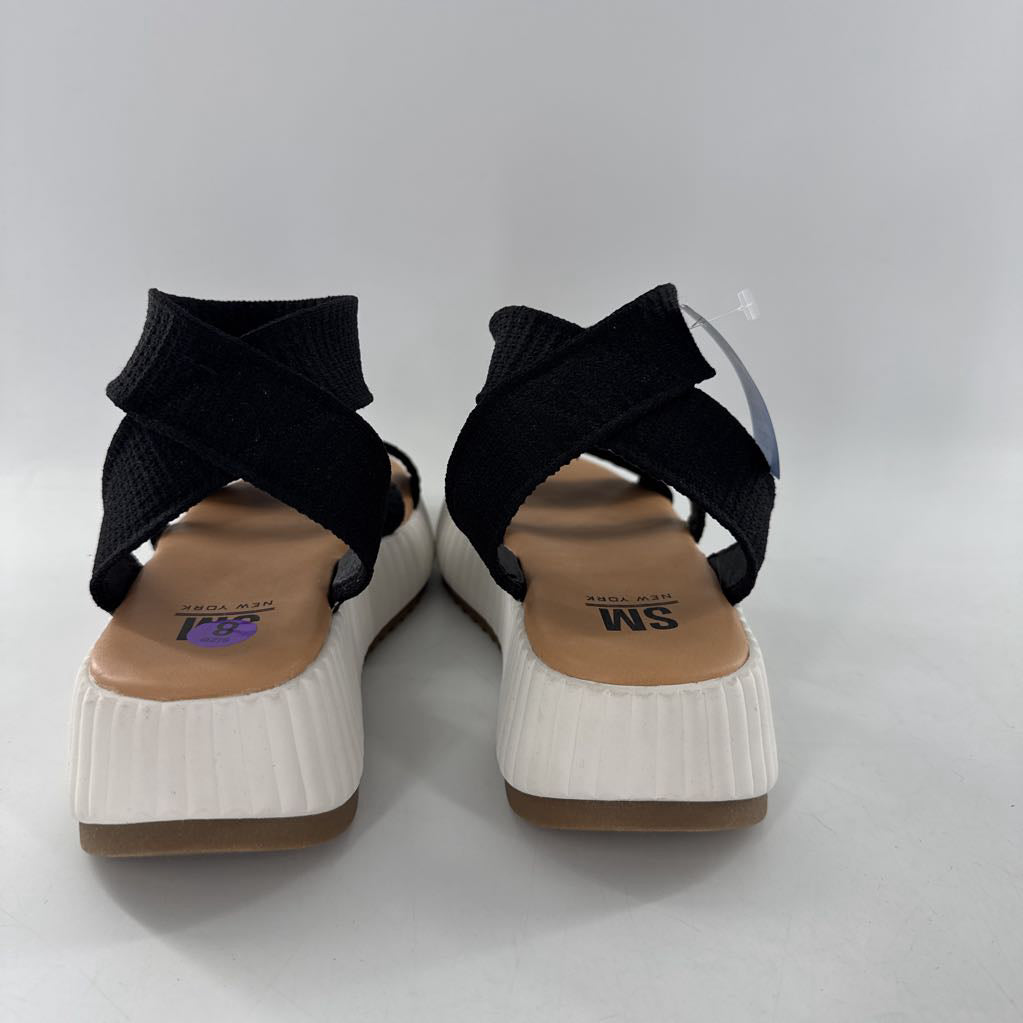8 ankle strap platform sandal