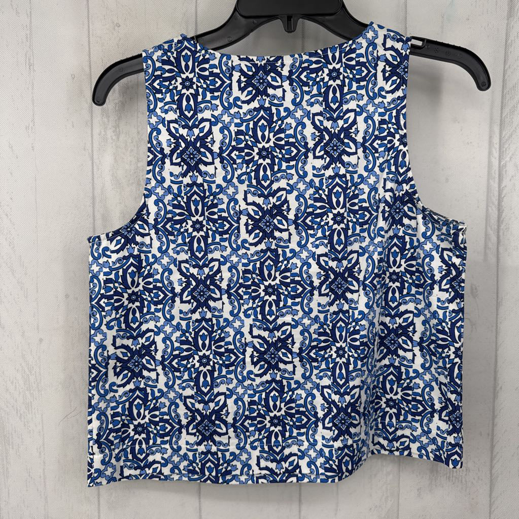 2pc XS/S slvls print tank & skirt set