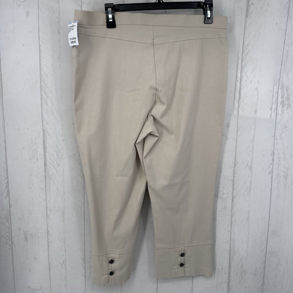 12 twill capris