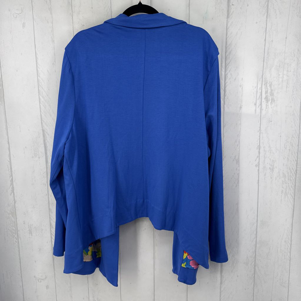 2xl open blazer