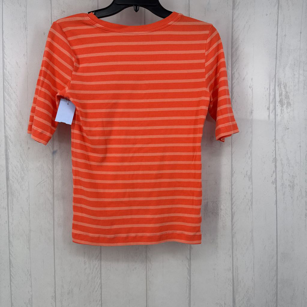 M stripe s/s top