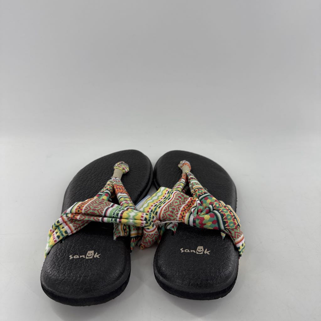 7 printed yoga sling sandal