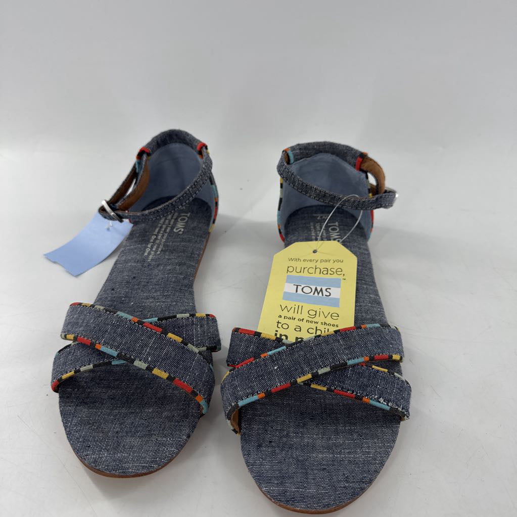 7 chambray sandal