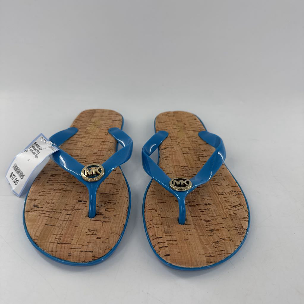 7 cork sole flip-flops